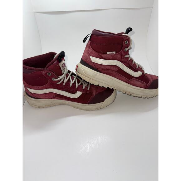 Vans Ultra Range High Top Shoes Maroon Men 8, Women 9.5 - Picture 4 of 6